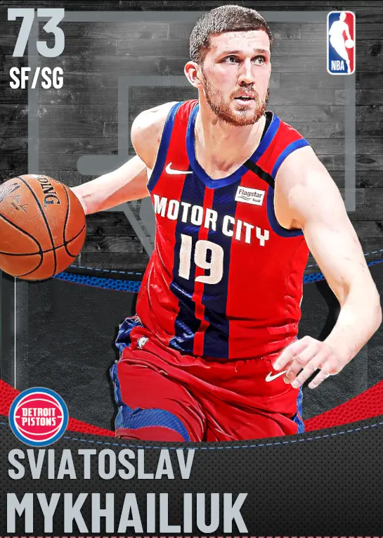(SILVER) Sviatoslav Mykhailiuk (73 OVR)