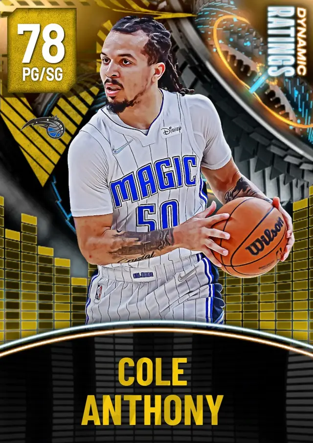 (GOLD) Cole Anthony (78 OVR)
