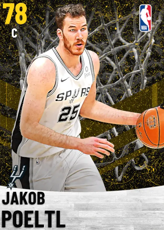 (GOLD) Jakob Poeltl (78 OVR)