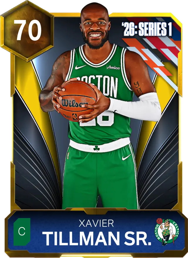 (GOLD) Xavier Tillman Sr. (70 OVR)