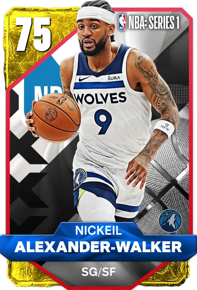 75 Nickeil Alexander-Walker | Minnesota Timberwolves