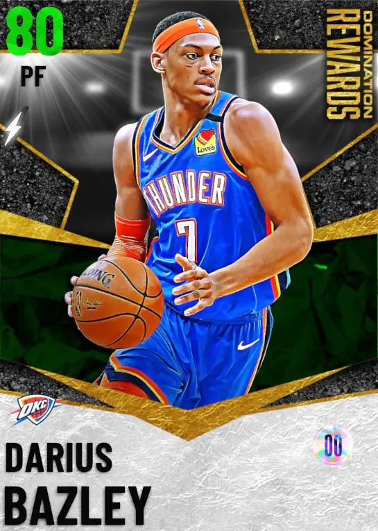 (EMERALD) Darius Bazley (80 OVR)