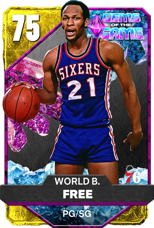 (GOLD) World B. Free (75 OVR)
