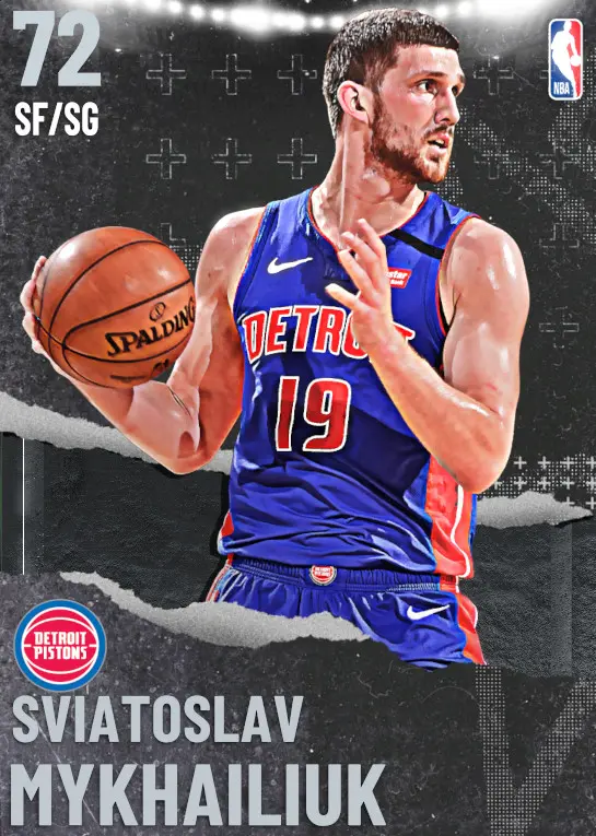 72 Sviatoslav Mykhailiuk | Detroit Pistons