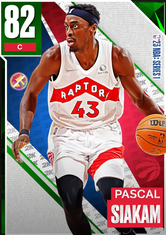 (EMERALD) Pascal Siakam (82 OVR)