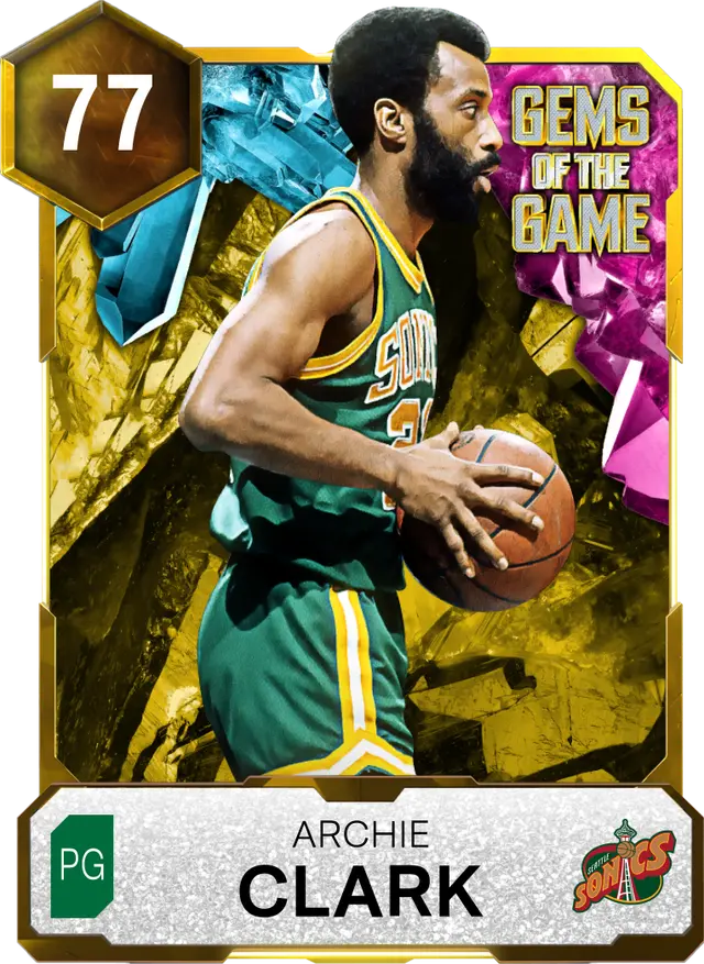 77 Archie Clark | Gold Gems of the Game