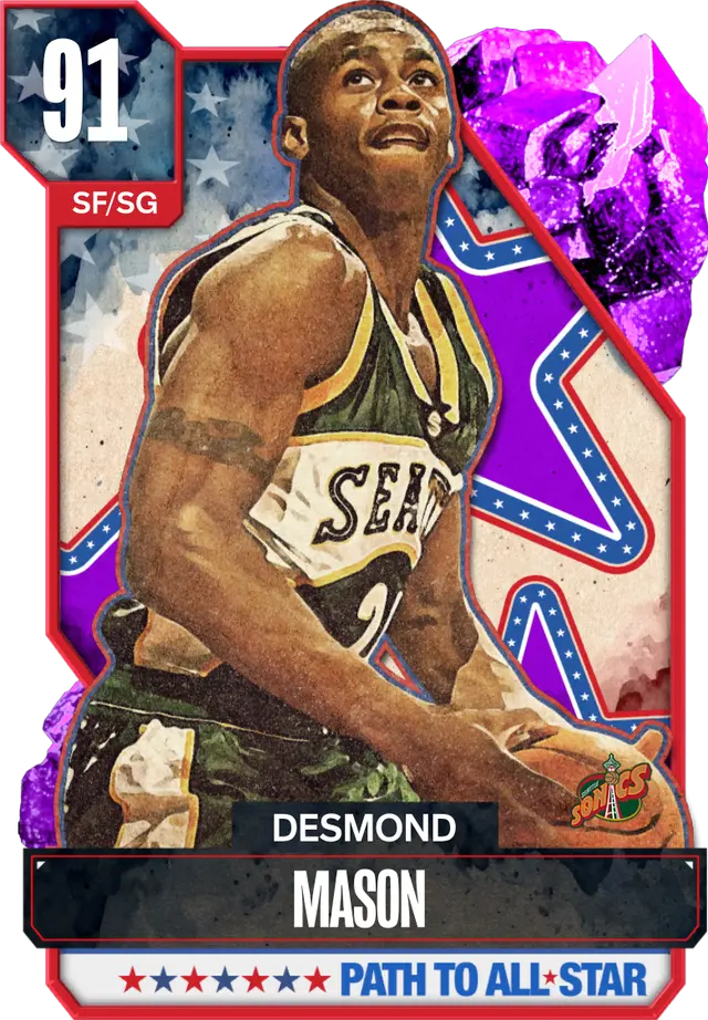 (AMETHYST) Desmond Mason (91 OVR)