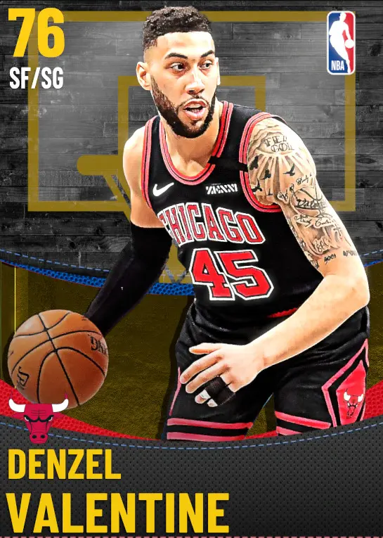 (GOLD) Denzel Valentine (76 OVR)