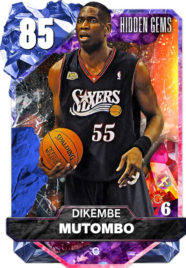 (SAPPHIRE) Dikembe Mutombo (85 OVR)