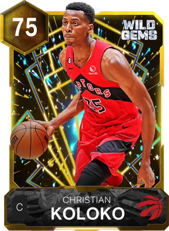 (GOLD) Christian Koloko (75 OVR)