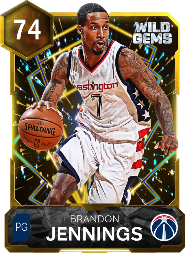 (GOLD) Brandon Jennings (74 OVR)