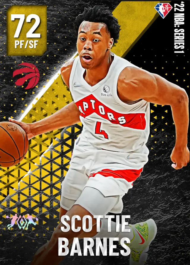 (GOLD) Scottie Barnes (72 OVR)