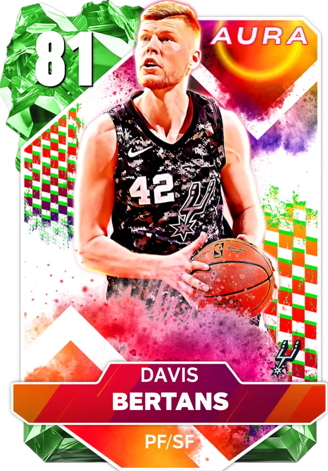 (EMERALD) Davis Bertans (81 OVR)