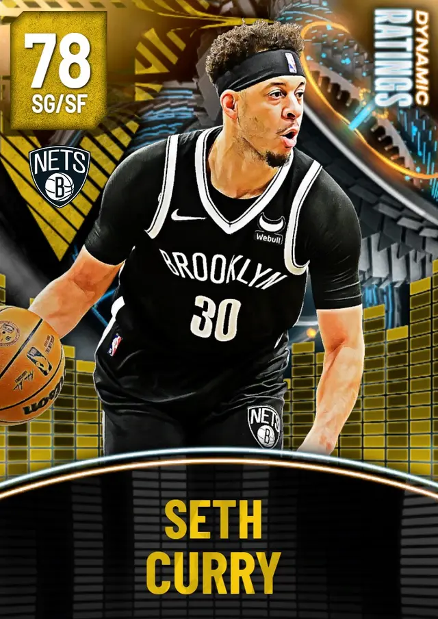 (GOLD) Seth Curry (78 OVR)