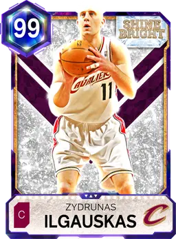 99 Zydrunas Ilgauskas | Shine Bright