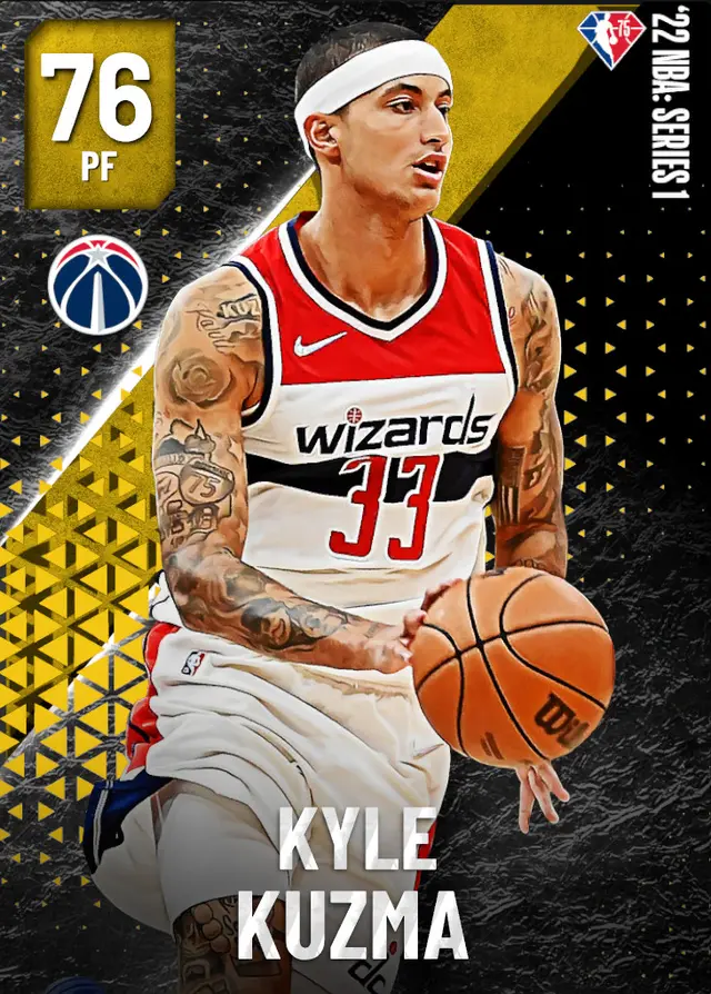 (GOLD) Kyle Kuzma (76 OVR)