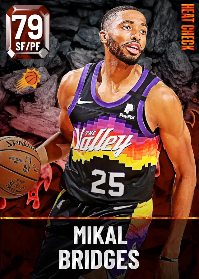(GOLD) Mikal Bridges (79 OVR)