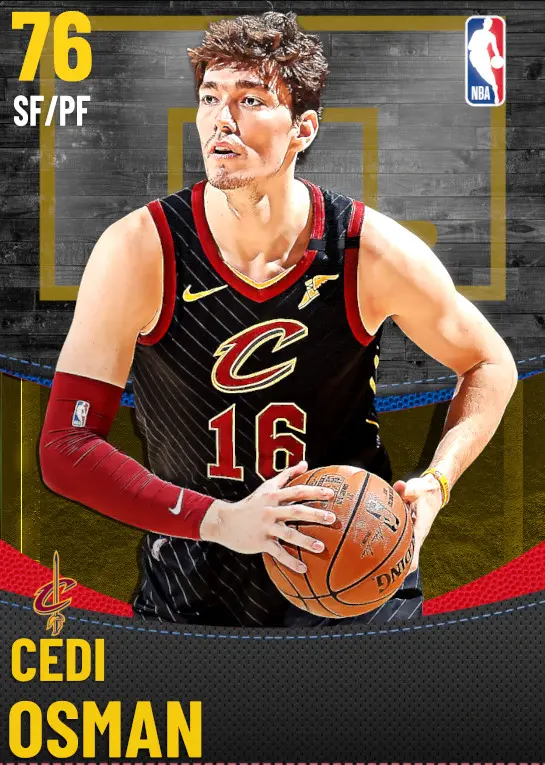 (GOLD) Cedi Osman (76 OVR)