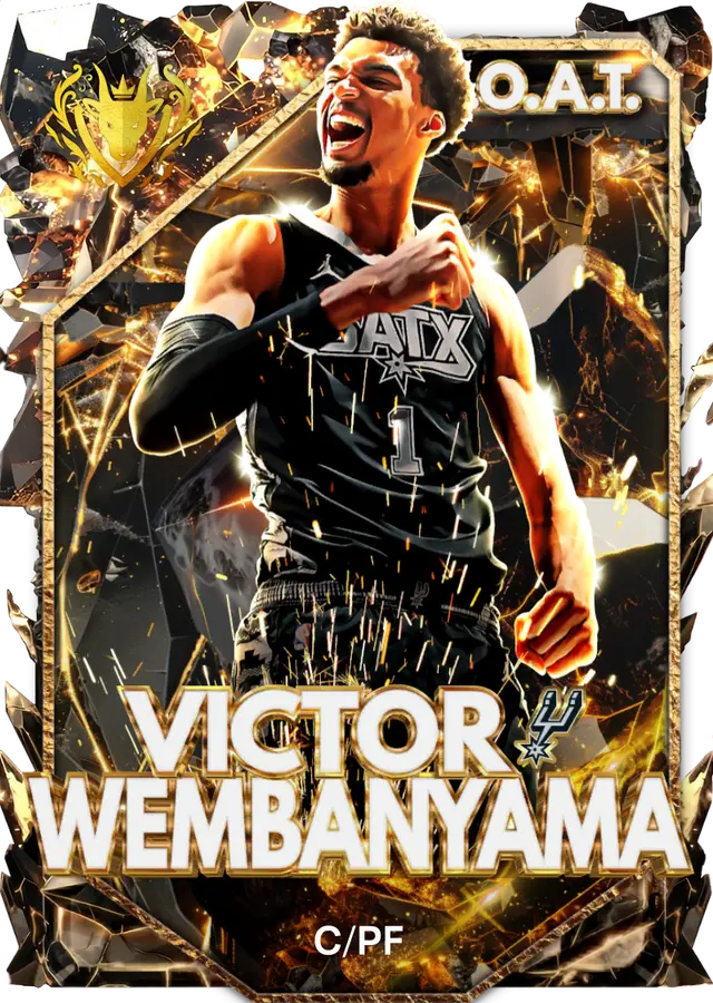 (GOAT) Victor Wembanyama (99 OVR)