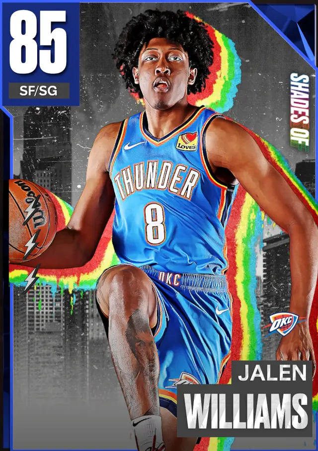 (SAPPHIRE) Jalen Williams (85 OVR)