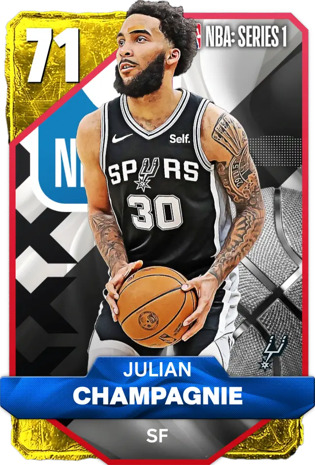 (GOLD) Julian Champagnie (71 OVR)