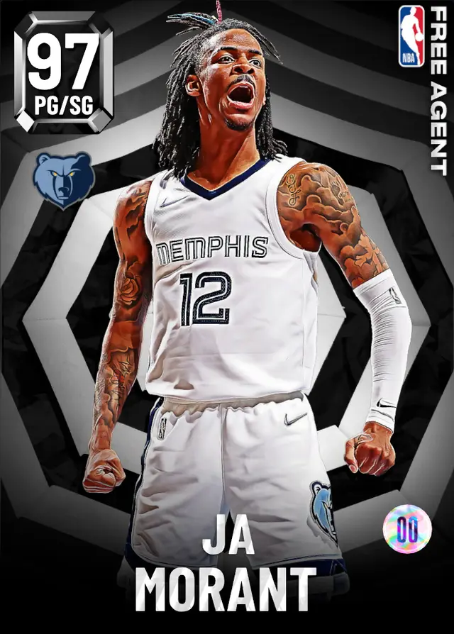 (FREEAGENT) Ja Morant (97 OVR)