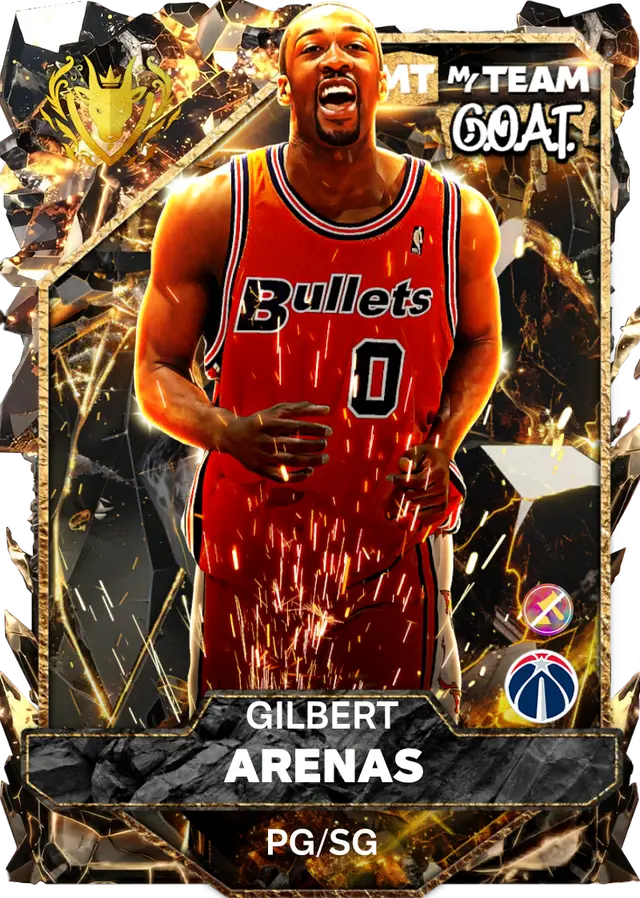 (GOAT) Gilbert Arenas (99 OVR)