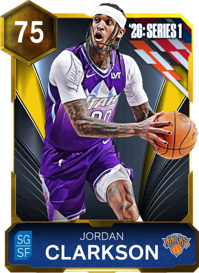 (GOLD) Jordan Clarkson (75 OVR)