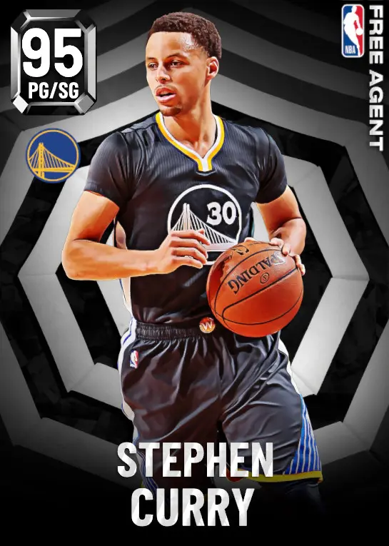 (FREEAGENT) Stephen Curry (95 OVR)