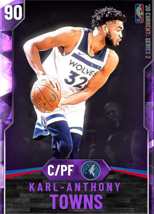 (AMETHYST) Karl-Anthony Towns (90 OVR)