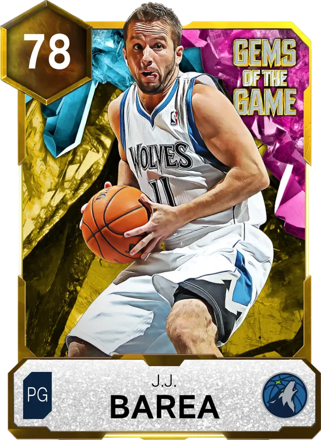 (GOLD) J.J. Barea (78 OVR)