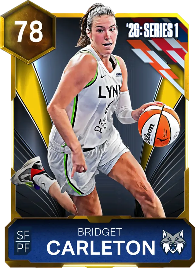 (GOLD) Bridget Carleton (78 OVR)