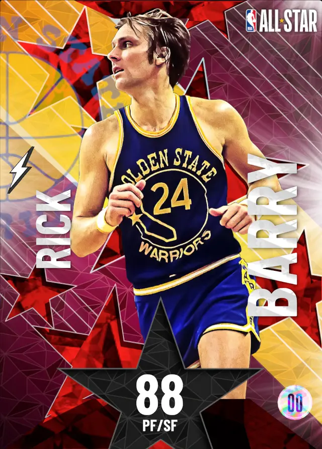 (RUBY) Rick Barry (88 OVR)