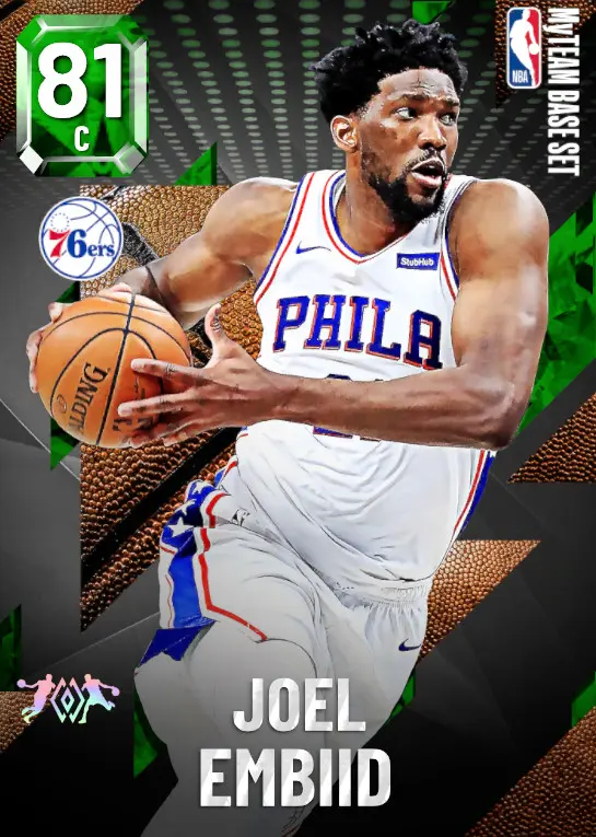 (EMERALD) Joel Embiid (81 OVR)