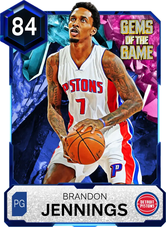 (SAPPHIRE) Brandon Jennings (84 OVR)