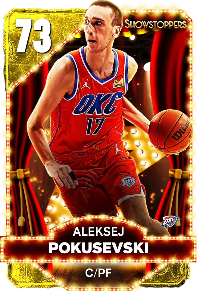 (GOLD) Aleksej Pokusevski (73 OVR)