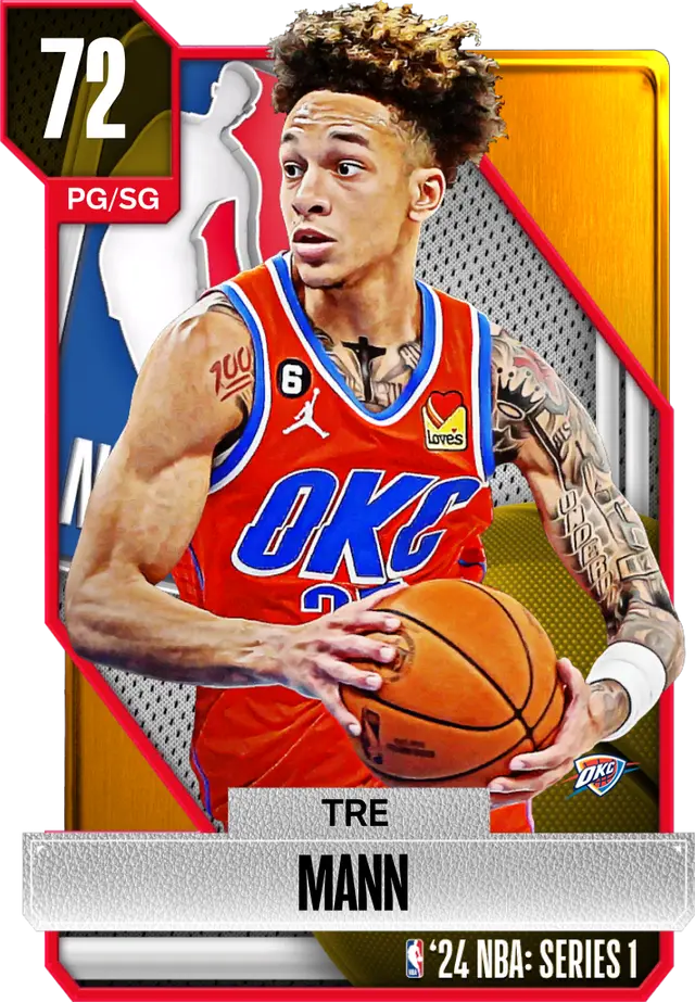 (GOLD) Tre Mann (72 OVR)