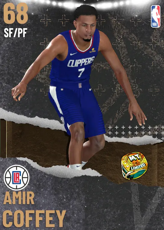 (BRONZE) Amir Coffey (68 OVR)