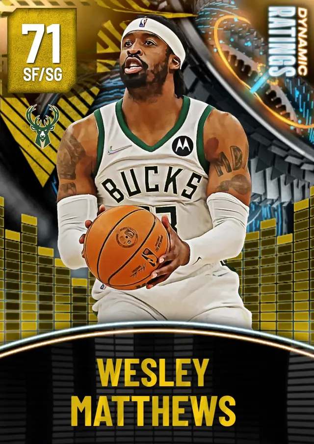 (GOLD) Wesley Matthews (71 OVR)