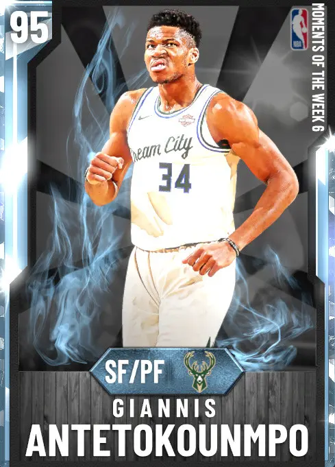 95 Giannis Antetokounmpo | Moments Of The Week 6