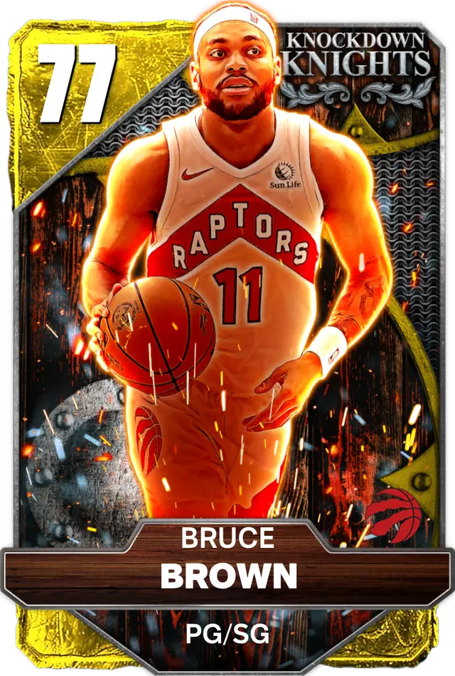 (GOLD) Bruce Brown (77 OVR)