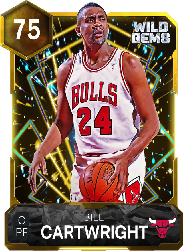 75 Bill Cartwright | Gold Wild Gems