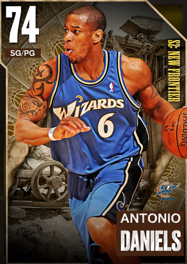 74 Antonio Daniels | New Frontier