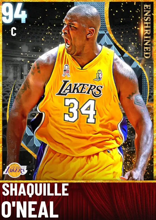 (DIAMOND) Shaquille O'Neal (94 OVR)