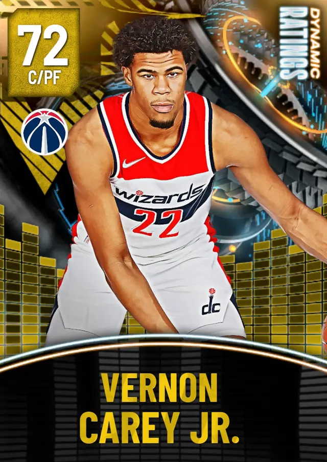 (GOLD) Vernon Carey Jr. (72 OVR)