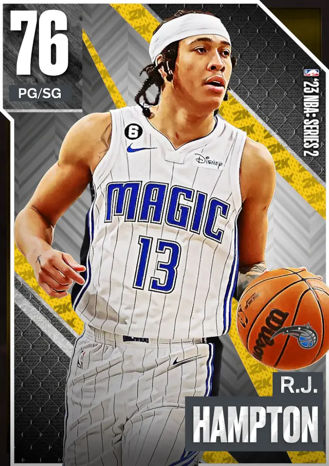 (GOLD) R.J. Hampton (76 OVR)