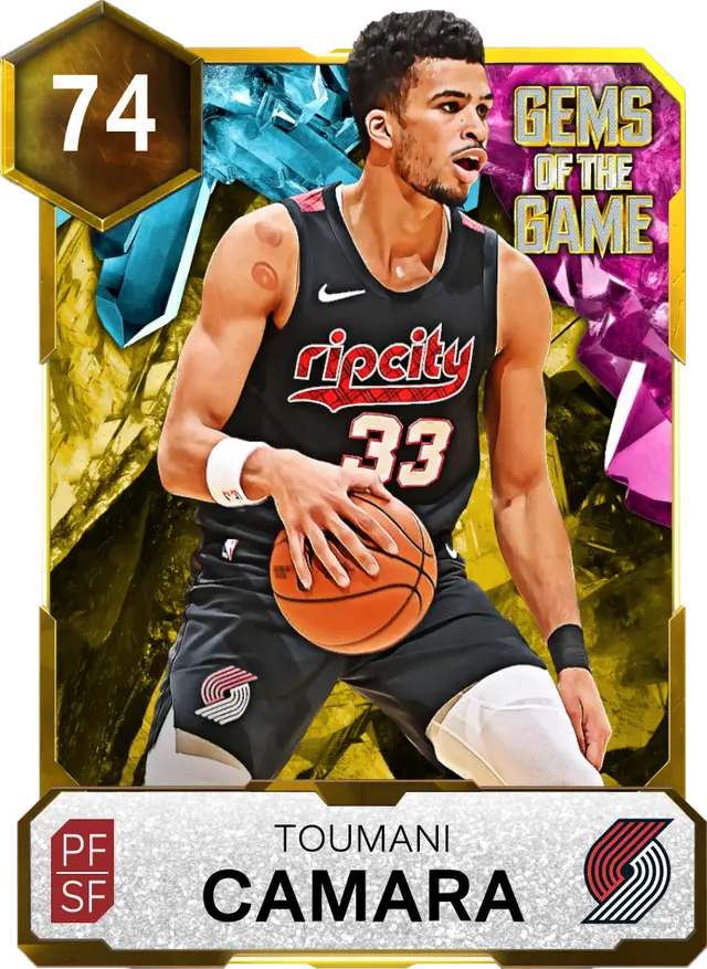 74 Toumani Camara | Gold Gems of the Game