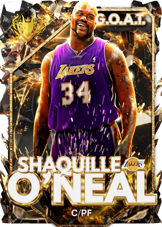 (GOAT) Shaquille O'Neal (99 OVR)