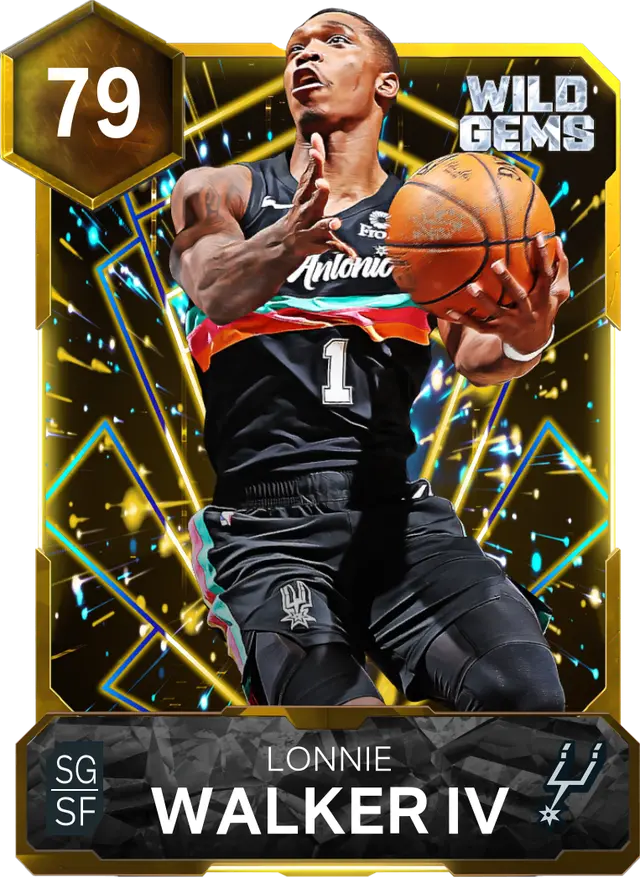(GOLD) Lonnie Walker IV (79 OVR)