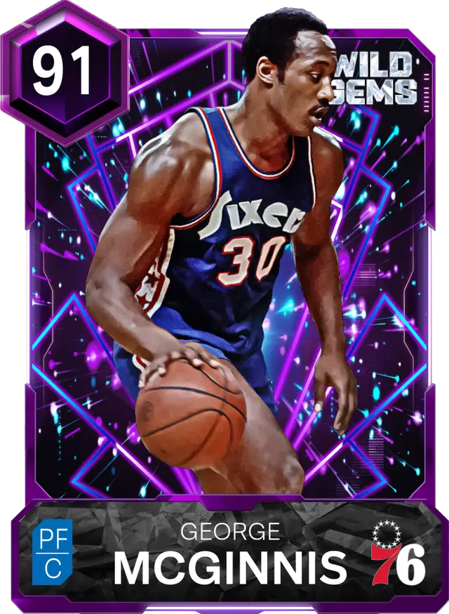 (AMETHYST) George McGinnis (91 OVR)